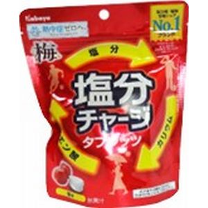 カバヤ食品 塩分チャージタブレッツ　梅 ８１ｇ