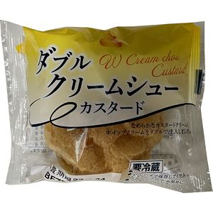 イケダパン ダブルクリームシューカスタード １個